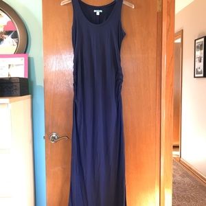 Maternity maxi dress